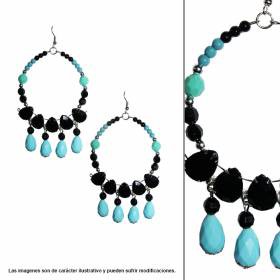 art: 6152-3990 Aros Circulares de cuentas y gotas